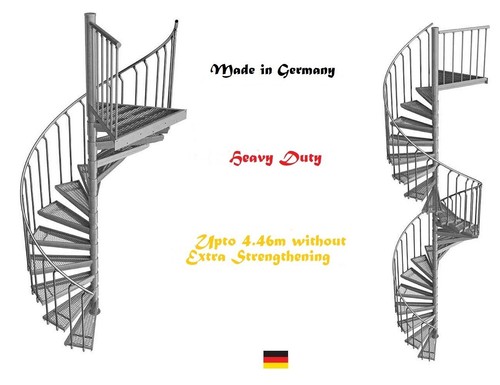 Outdoor spiral staircase kit - outdoor,