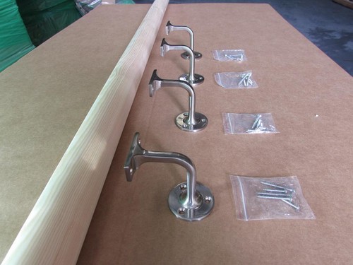 Round wall handrail mopstick - round,