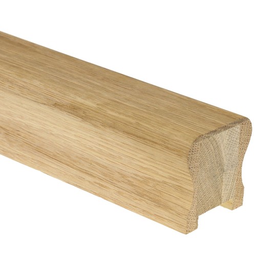 Oak handrail with - hr, infill