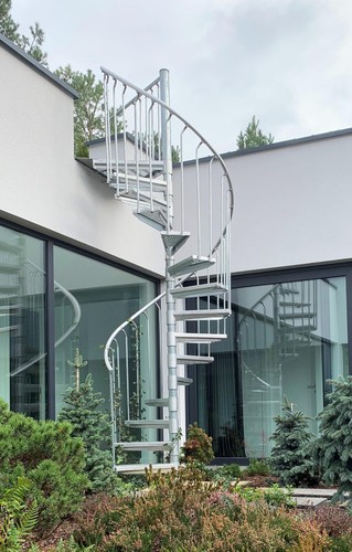 External spiral staircases - spiral,